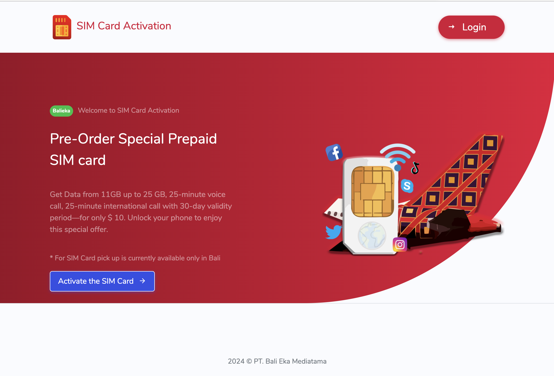 SIM Card Activation